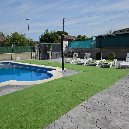 別荘 Donde Javi Con Piscina 50 Minutos Madrid En Escalona *