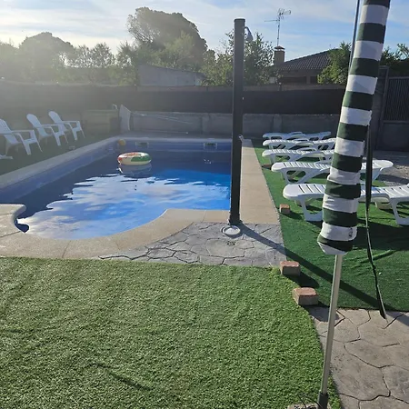 Tatil Evi Donde Javi Con Piscina 50 Minutos Madrid En Escalona Toledo