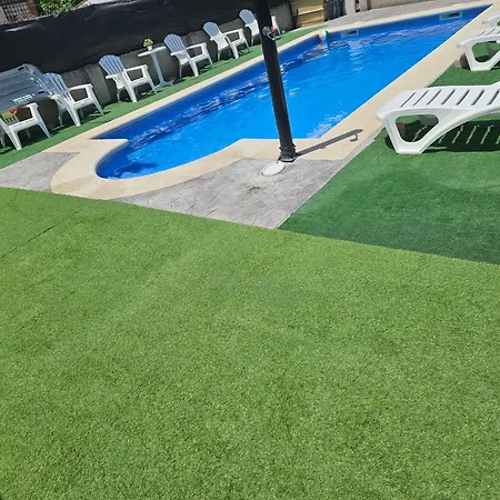 בית נופש Donde Javi Con Piscina 50 Minutos Madrid En Escalona