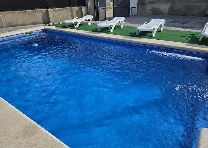 בית נופש Donde Javi Con Piscina 50 Minutos Madrid En Escalona