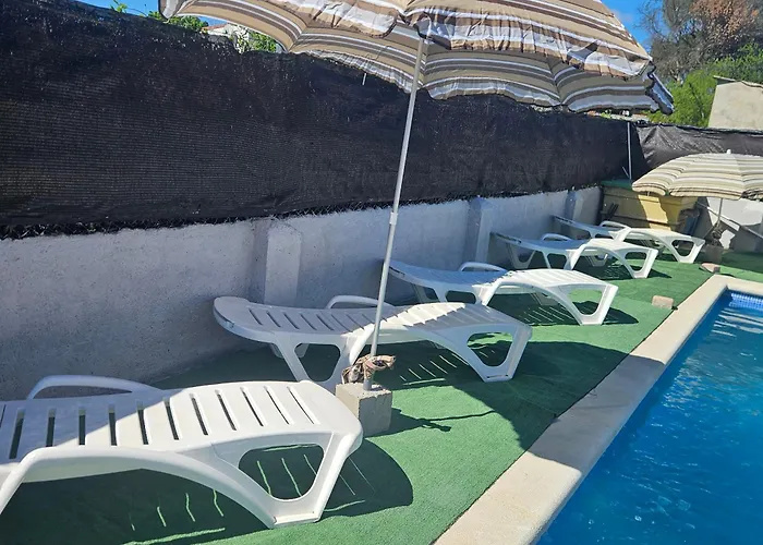 Сasa de vacaciones Donde Javi Con Piscina 50 Minutos Madrid En Escalona